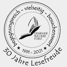 Logo der Gemeindebücherei Forst